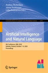 Book cover of Artificial Intelligence and Natural Language by Andrey Filchenkov