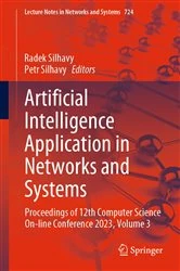 Book cover of Artificial Intelligence Application in Networks and Systems by Radek Silhavy