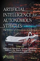Book cover of Artificial Intelligence for Autonomous Vehicles by Sathiyaraj Rajendran