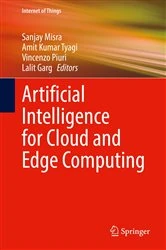 Book cover of Artificial Intelligence for Cloud and Edge Computing by Sanjay Misra