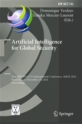 Book cover of Artificial Intelligence for Global Security by Dominique Verdejo