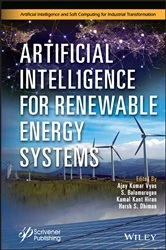 Book cover of Artificial Intelligence for Renewable Energy Systems by Ajay Kumar Vyas