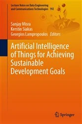 Book cover of Artificial Intelligence of Things for Achieving Sustainable Development Goals by Sanjay Misra