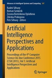 Book cover of Artificial Intelligence Perspectives and Applications by Radek Silhavy