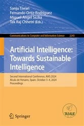 Book cover of Artificial Intelligence: Towards Sustainable Intelligence by Sanju Tiwari
