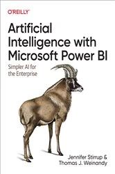 Book cover of Artificial Intelligence with Microsoft Power BI by Jen Stirrup