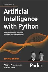 Book cover of Artificial Intelligence with Python (2nd ed.) by Alberto Artasanchez