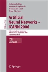 Book cover of Artificial Neural Networks - ICANN 2006 by Stefanos Kollias