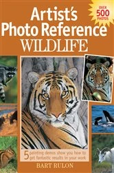 Book cover of Artist's Photo Reference - Wildlife by Bart Rulon