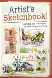 Book cover of Artist's Sketchbook by Cathy Johnson