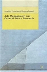 Book cover of Arts Management and Cultural Policy Research by J. Paquette