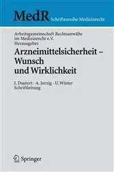 Book cover of Arzneimittelsicherheit - Wunsch und Wirklichkeit by I. Dautert