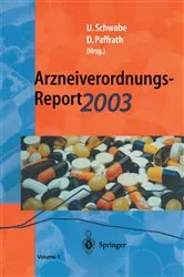 Book cover of Arzneiverordnungs-Report 2003 by Ulrich Schwabe