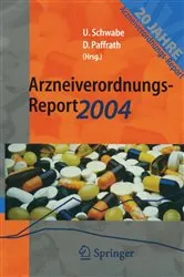 Book cover of Arzneiverordnungs-Report 2004 by Ulrich Schwabe