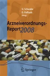 Book cover of Arzneiverordnungs-Report 2008 by Ulrich Schwabe