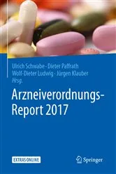 Book cover of Arzneiverordnungs-Report 2017 by Ulrich Schwabe