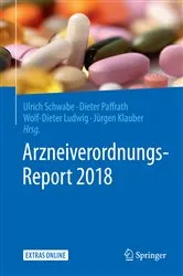 Book cover of Arzneiverordnungs-Report 2018 by Ulrich Schwabe
