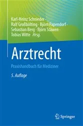 Book cover of Arztrecht (5th ed.) by Unknown