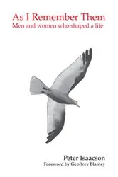Book cover of As I Remember Them by Unknown