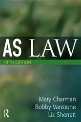 Book cover of AS Law (5th ed.) by Mary Charman