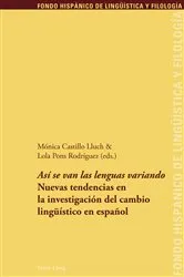 Book cover of «Así se van las lenguas variando» by Maria Teresa Echenique Elizondo