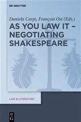 Book cover of As You Law It - Negotiating Shakespeare by Unknown