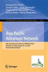 Book cover of Asia Pacific Advanced Network by Damayanthi Herath