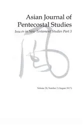 Book cover of Asian Journal of Pentecostal Studies, Volume 20, Number 2 by Dave Johnson