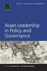 Book cover of Asian Leadership in Policy and Governance by Evan Berman