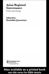 Book cover of Asian Regional Governance by Kanishka Jayasuriya