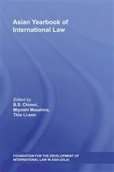 Book cover of Asian Yearbook of International Law by B.S. Chimni
