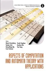 Book cover of Aspects Of Computation And Automata Theory With Applications by Unknown