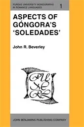 Book cover of Aspects of Góngora's 'Soledades' by John R. Beverley