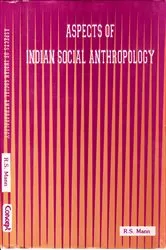 Book cover of Aspects of Indian Social Anthropology by R. S. Mann