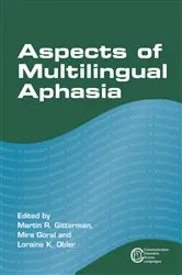Book cover of Aspects of Multilingual Aphasia by Martin R. Gitterman