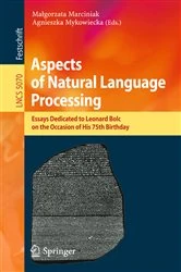 Book cover of Aspects of Natural Language Processing by Malgorzata Marciniak