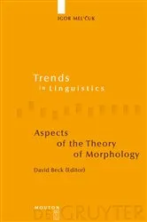 Book cover of Aspects of the Theory of Morphology by Unknown