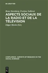 Book cover of Aspects sociaux de la radio et de la télévision by Unknown