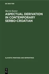 Book cover of Aspectual derivation in contemporary Serbo-Croatian by Unknown