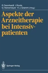 Book cover of Aspekte der Arzneitherapie bei Intensivpatienten by RÃ¼diger Dennhardt