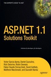 Book cover of ASP.NET 1.1 Solutions Toolkit by Matthew MacDonald