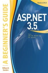 Book cover of ASP.NET 3.5: A Beginner's Guide (2nd ed.) by William Sanders