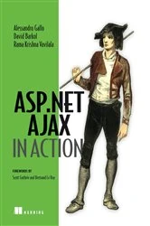Book cover of ASP.NET AJAX in Action by David Barkol