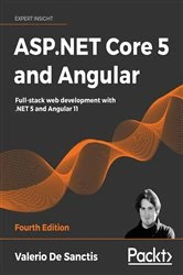 Book cover of ASP.NET Core 5 and Angular (4th ed.) by Valerio De Sanctis