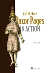Book cover of ASP.NET Core Razor Pages in Action by Mike Brind