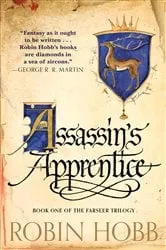 Book cover of Assassin's Apprentice by Robin Hobb