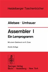 Book cover of Assembler I (2nd ed.) by Konrad Zuse