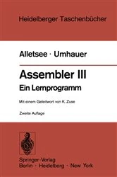 Book cover of Assembler III (2nd ed.) by Konrad Zuse