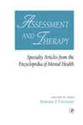 Book cover of Assessment and Therapy by Howard S. Friedman
