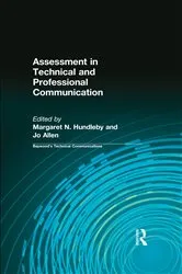 Book cover of Assessment in Technical and Professional Communication by Margaret Hundleby